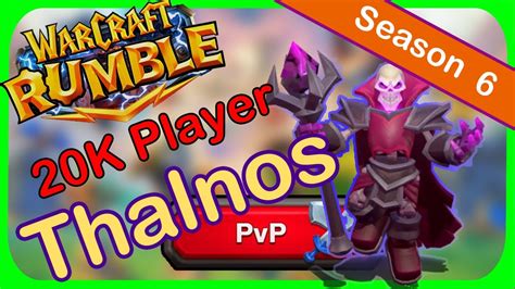 Warcraft Rumble Pvp K Elo Thalnos Rocket Towers First