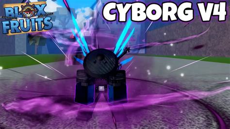 Desbloquee La CYBORG V4 En Blox Fruits FULL SHOWCASE YouTube