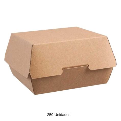 Caja Hamburguesa Carton 250uds NIGE802