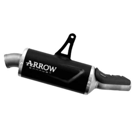 Silencioso Arrow Indy Race EVO Aluminio Oscuro Honda XL 750 TRANSAL