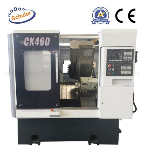 Precision Milling Compound Function Inclined Bed Cnc Lathe Ck46d China Cnc Machine Tools And