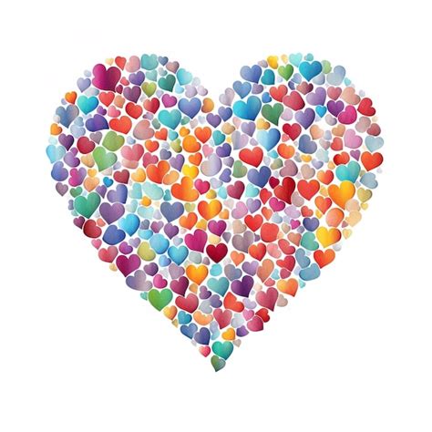 23000 Colorful Heart Clip Art Pictures