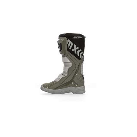 Botte Moto Cross Acerbis X Team Brun Gris Botte Moto Cross Acerbis