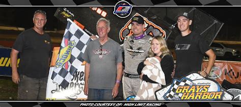 Trey Starks Wows Hometown WA Crowd With First High Limit Racing Win At