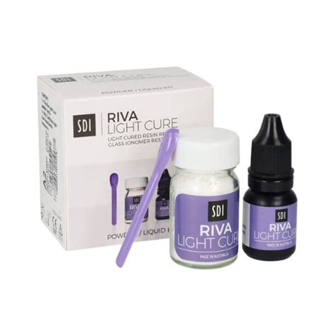 Ionômero de Vidro Riva Light Cure KIT Pó Líquido SDI Dental Access