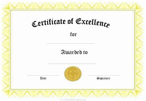 Awards Certificate Template Google Docs Unique Certificate Templates Stunning Google Docs Award ...