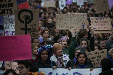 Fotos Las Manifestaciones Del Día Internacional De La Mujer En