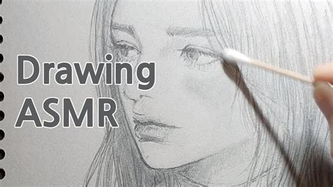 Face drawing / [ Drawing ASMR ] - YouTube