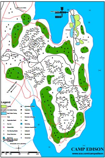 Camp Edison Map Layout