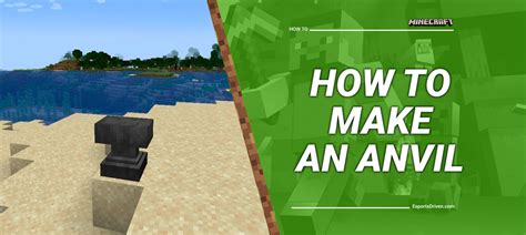 How To Craft An Anvil In Minecraft Step By Step Guide