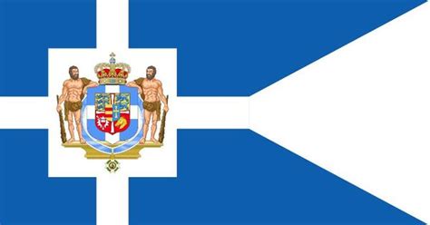 Greek Royal Flag 1863 - pointgreece.com