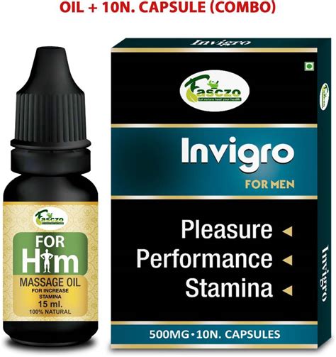 Fasczo Invigro Solution Ling Capsule Sex Capsule Sex Power Oil For