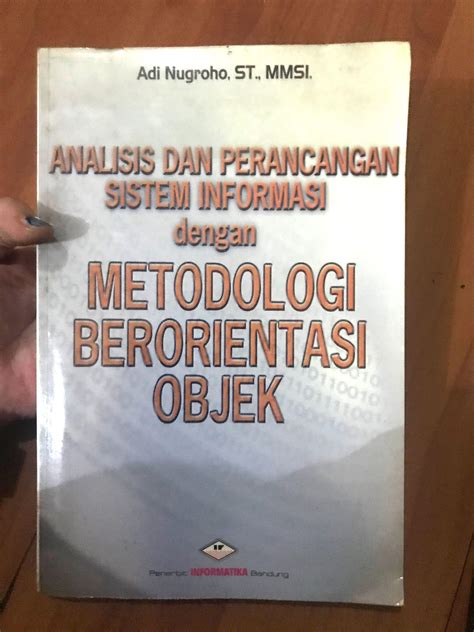 Analis Metologi Bererientasi Objek Gratis Buku And Alat Tulis Buku Di Carousell