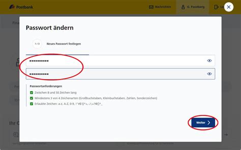 Passwort ändern im Postbank Banking Brokerage so gehts Postbank