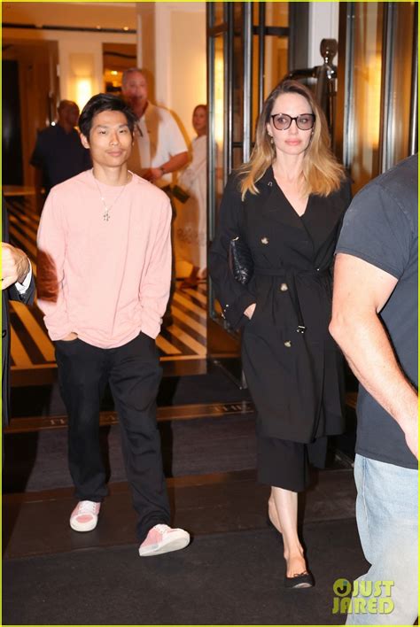 Photo Angelina Jolie Son Pax Candids 01 Photo 4956418 Just Jared