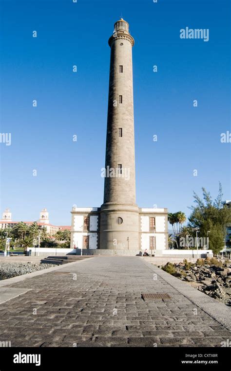 Maspalomas Lighthouse El Faro De Gran Canaria Canary Islands Isles