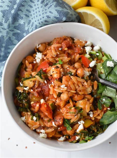 Mediterranean Orzo Pasta Recipe A Cedar Spoon