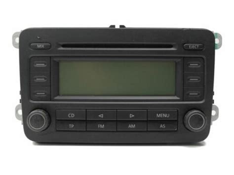 VW Touran CD Player Radio Stereo Volkswagen RCD 300 Headunit With Code