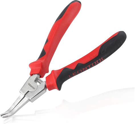 Leontool 8 Inches Lock Ring Pliers Flat Snap Ring Pliers Special