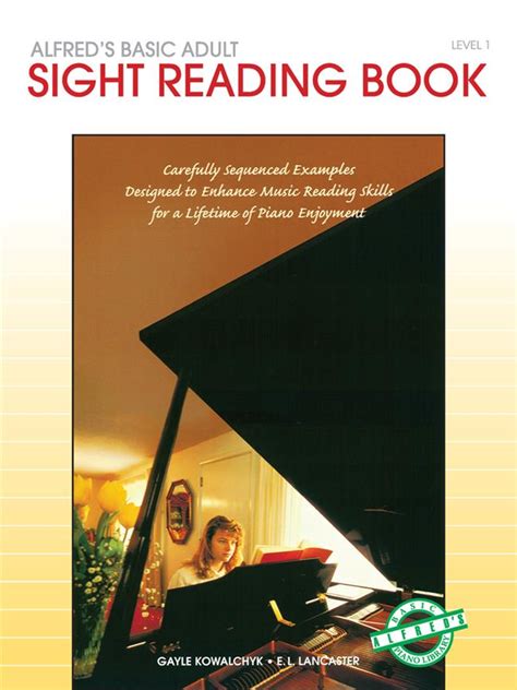 Alfreds Basic Adult Piano Course Sight Reading Book Kopen