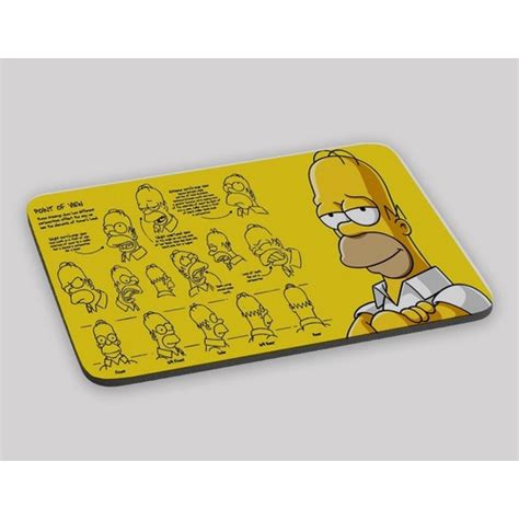 Mouse Pad Presente Homer Simpson Shopee Brasil