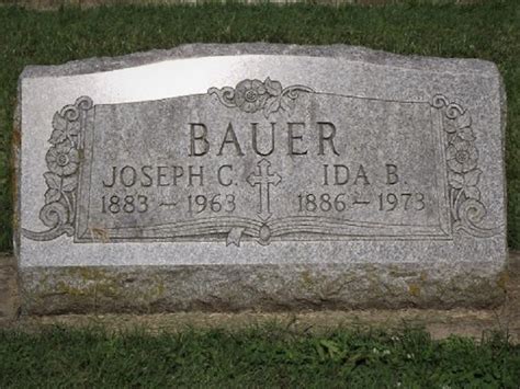 Ida Barbara Rist Bauer 1886 1973 Find A Grave Memorial