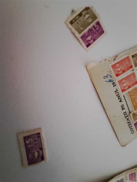 Lot Timbre VECHI Fiscale 1961 1963 Bucuresti Sectorul 4 OLX Ro