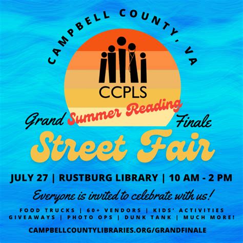 Campbell County Public Library System Summer Reading Grand Finale