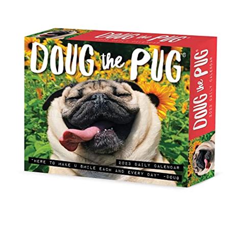 Doug the Pug 2023 Calendar-Usa: 9781549228926 - AbeBooks