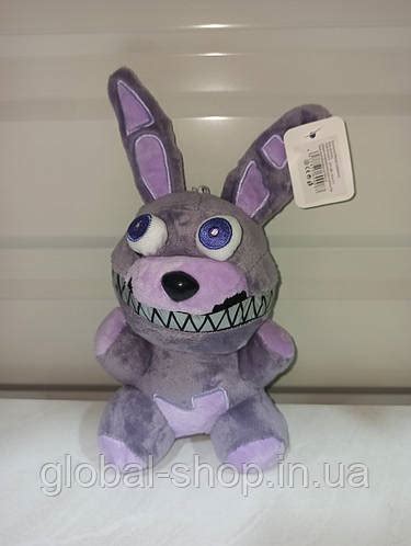 Мягкая игрушка Кошмарный Бонни Заяц Фнаф Фреди (Five Nights at Freddy's ...