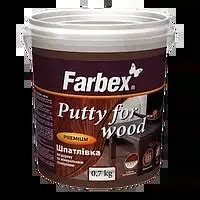 Шпаклевка готовая акриловая по дереву и бетону ТМ"ФАРБЕКС", 0.7 кг ...
