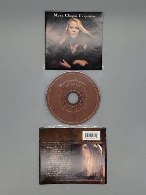 Time Sex Love By Mary Chapin Carpenter CD No Case No Tracking