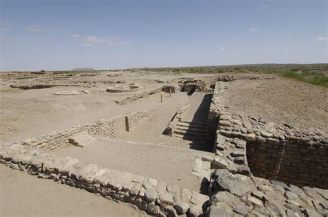 Dholavira is the larger of the two most remarkable excavations of the ...