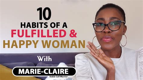 10 Habits Of A Happy And Fulfilled Woman Finding Happiness YouTube