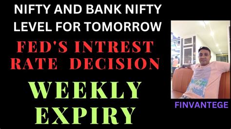 Trade Setup Tomorrow Bank Nifty Weekly Expiry Us Fed Interest Rate