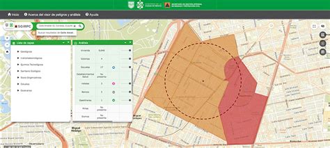 As Funciona El Atlas De Riesgo De La Ciudad Mapas Y Rutas De Evacuaci N