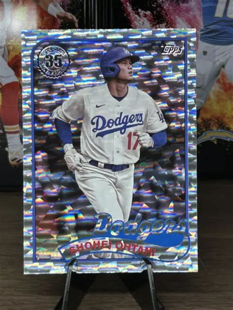 Topps Series Shohei Ohtani E Anniversaire La Dodgers B