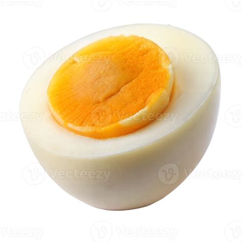 close    perfectly boiled egg cut    png