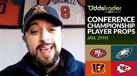 Nfl Conference Championship Player Props Oddstrader Best Bets By Jefe