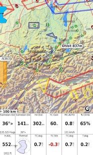 xcsoar tactical glide computer  maps