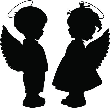 Angel Wings Silhouette - ClipArt Best