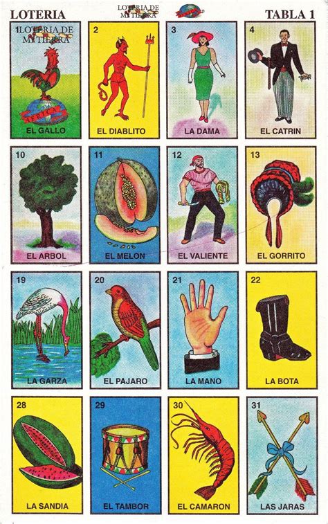 Free Printable Loteria Cards Free Printable