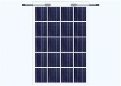 Bifacial 105W Building Integrated BIPV Solar Panels Monocrystalline