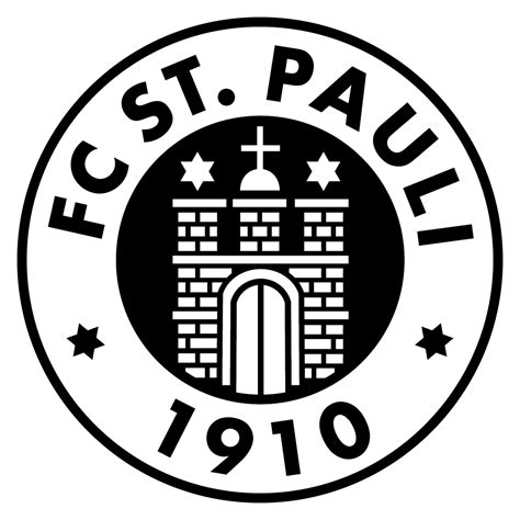 St Pauli Logo Black And White Brands Logos