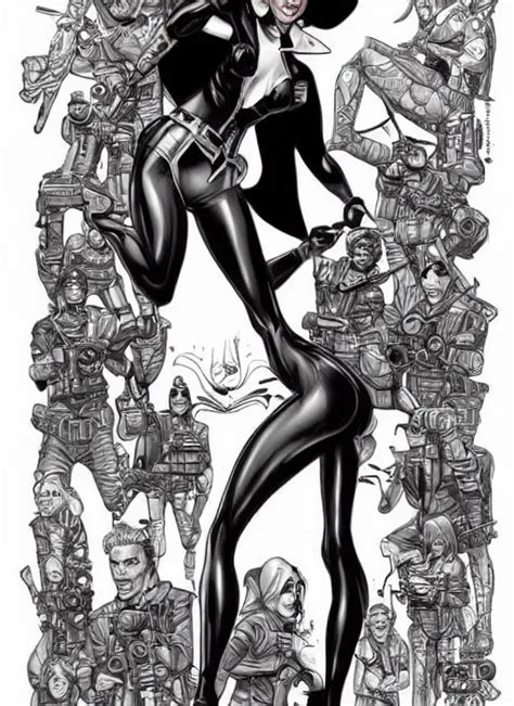 Spy Human By J Scott Campbell Masterpiece Ink Stable Diffusion