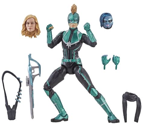 Marvel Legends Captain Marvel Target And Walmart Exclusive Figures