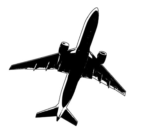 Free Airplane Outline Download Free Airplane Outline Png Images Free