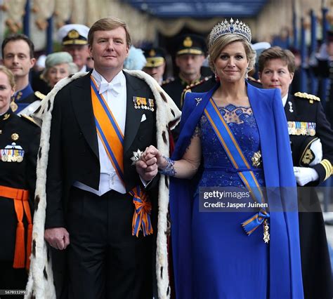 King Willem Alexander Of The Netherlands And Queen Maxima Of The ニュース写真 Getty Images