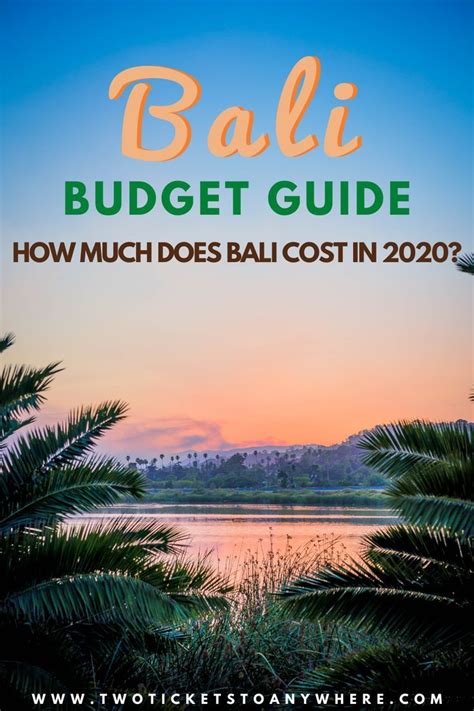 Bali Budget Guide How Much Does Bali Cost In 2020 Budget Travel