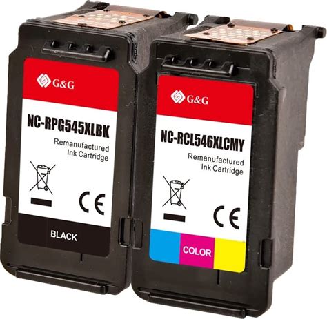 G G Huismerk Inktcartridge Geschikt Voor Canon Pg Xl Cl Xl